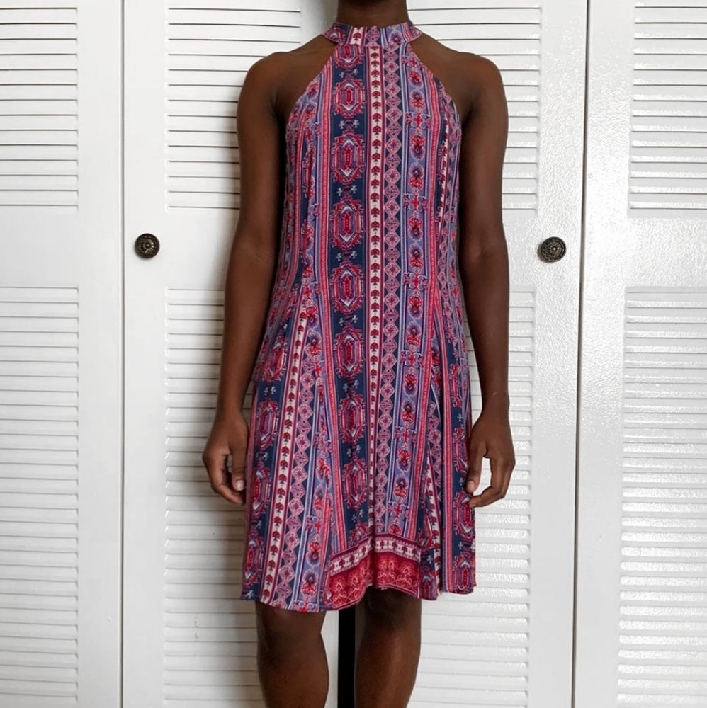 Pink Halter top Dress